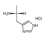 (R)-(-)-4-(2-aminopropyl)-imidazole dihydrochloride结构式