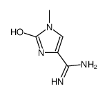 1H-Imidazole-4-carboximidamide,2,3-dihydro-1-methyl-2-oxo-(9CI) Structure