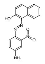 1-(4-Amino-2-nitro-phenylazo)-[2]naphthol Structure