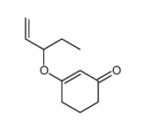 2-Cyclohexen-1-one,3-[(1-ethyl-2-propenyl)oxy]-(9CI)结构式