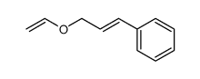 (E)-3-phenyl-2-propenyl vinyl ether Structure