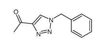 1-(1-苄基-1H-1,2,3-噻唑-4-基)乙酮结构式