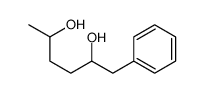 1-phenylhexane-2,5-diol结构式