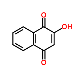 2-羟基-1,4萘醌结构式