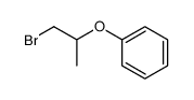 (β-bromo-isopropyl)-phenyl ether Structure