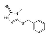 5-benzylsulfanyl-4-methyl-1,2,4-triazol-3-amine结构式