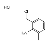 2-(chloromethyl)-6-methylaniline,hydrochloride结构式