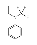 N-ethyl-N-(trifluoromethyl)aniline结构式