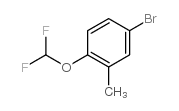 5-溴-2-(二氟甲氧基)甲苯结构式