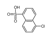5-chloronaphthalene-1-sulfonic acid结构式