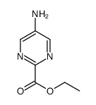 ethyl 5-aminopyrimidine-2-carboxylate Structure