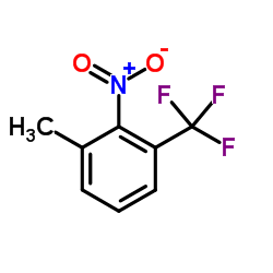 3-甲基-2-硝基三氟甲苯结构式