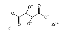 [R-(R*,R*)]-tartaric acid, potassium zirconium salt picture