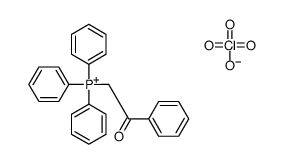 phenacyl(triphenyl)phosphanium,perchlorate结构式