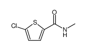 5-氯-N-甲基噻吩-2-甲酰胺(利伐沙班杂质)结构式