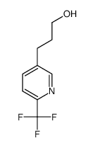 3-[6-trifluoromethyl-3-pyridinyl]-1-propanol Structure