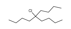 5-butyl-5-chlorononane Structure