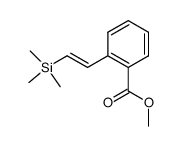(E)-trimethyl<2-(2-carbomethoxyphenyl)ethenyl>silane结构式