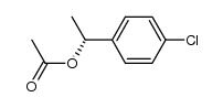 (R)-1-acetoxy-1-(4-chlorophenyl)ethane Structure