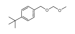 4-tert-butyl-1-(methoxymethoxy)methyl benzene结构式