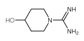 4-(HYDROXY)PIPERIDINE-1-CARBOXAMIDINE Structure