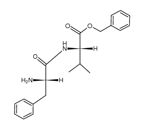 (S)-benzyl 2-((S)-2-amino-3-phenylpropanamido)-3-methylbutanoate Structure