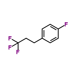 1-Fluoro-4-(3,3,3-trifluoropropyl)benzene Structure