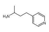4-Pyridinepropanamine,alpha-methyl-(9CI) Structure