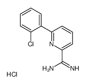 6-(2-氯苯基)吡啶甲酰胺盐酸盐结构式