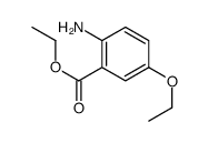 Benzoic acid, 2-amino-5-ethoxy-, ethyl ester Structure