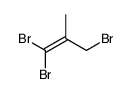 1,1,3-tribromo-2-methylprop-1-ene结构式