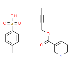 Arecaidine but-2-ynyl ester tosylate结构式