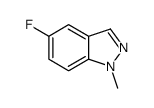 5-氟-1-甲基-1H-吲唑结构式