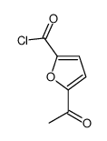 2-Furancarbonyl chloride, 5-acetyl- (9CI)结构式