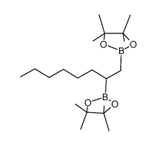 2,2'-(octane-1,2-diyl)bis(4,4,5,5-tetramethyl-1,3,2-dioxaborolane) Structure