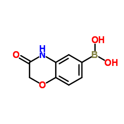 (3-氧代-3,4-二氢-2H-苯并[b] [1,4]恶嗪-6-基)硼酸结构式