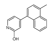 4-(4-methylnaphthalen-1-yl)-1H-pyridin-2-one Structure