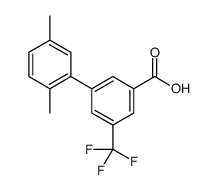 3-(2,5-dimethylphenyl)-5-(trifluoromethyl)benzoic acid Structure