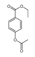 ethyl 4-acetyloxybenzoate结构式