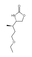 (S)-4-((R)-4-ethoxybutan-2-yl)oxazolidin-2-one Structure