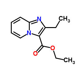 Ethyl 2-ethylimidazo[1,2-a]pyridine-3-carboxylate Structure