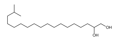 17-methyloctadecane-1,2-diol结构式