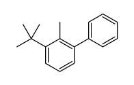 1-tert-butyl-2-methyl-3-phenylbenzene结构式