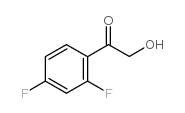 2,4-二氟-2-羟基苯乙酮结构式