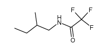 Acetamide, 2,2,2-trifluoro-N-(2-Methylbutyl)- Structure