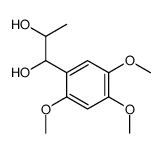 1-(2,4,5-trimethoxyphenyl)propane-1,2-diol Structure