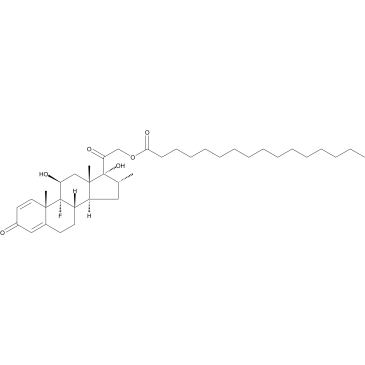 地塞米松棕榈酸酯结构式
