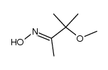 3-methoxy-3-methyl-2-butanone oxime Structure