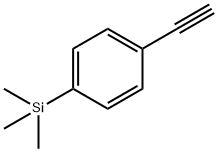 (4-乙炔苯基)三甲基硅烷结构式