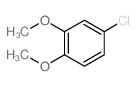 4-氯-1,2-二甲氧基苯结构式